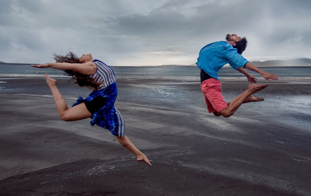 Beach Leap — Anurag Upadhyay & Krupa Shah