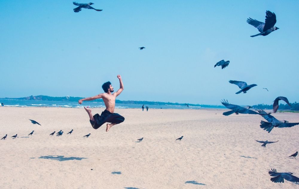 Flock at Aksa — Anurag Upadhyay